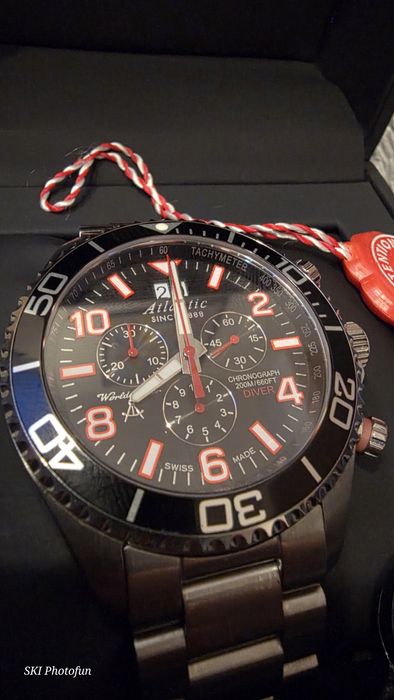 Vand Ceas Atlantic Worldmaster Diver Chonograph