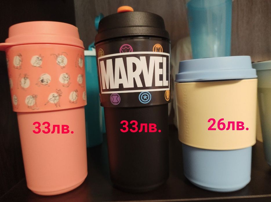 Еко бутилки и кутии от TUPPERWARE