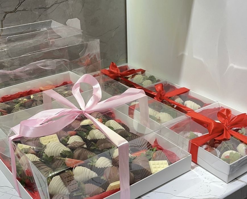 Клубника в шоколаде Калебаут