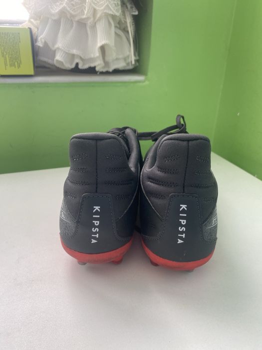 Обувки за футбол viralto i fg, черно/червено