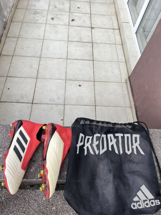 Професионални Бутонки Adidas Predator 18+ FG “Solar Red / Core Black / White