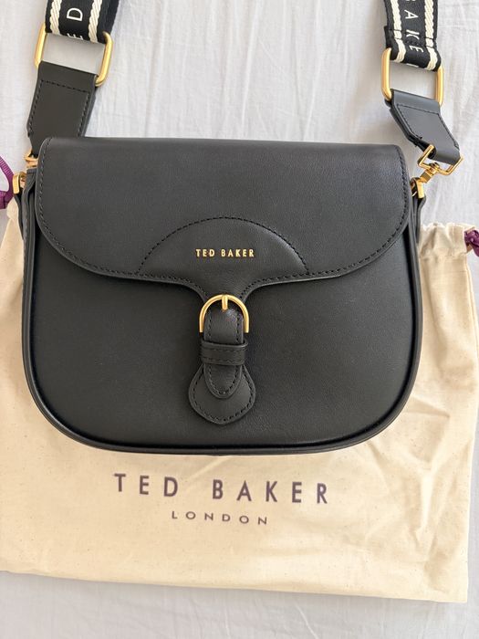 Чанта Ted Baker естествена кожа
