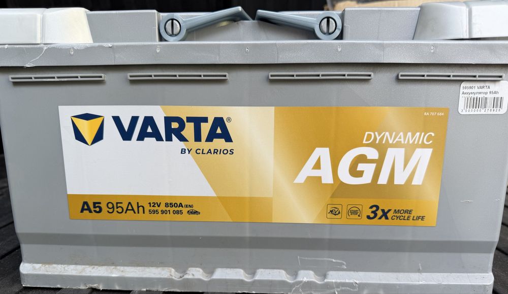 Аккумулятор Varta 95Ач AGM