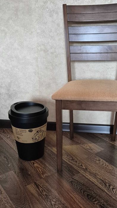 Для дома или офиса ведро-стаканчик кофе 32х25см.