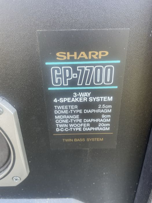 Тонколони Pioneer и Sharp