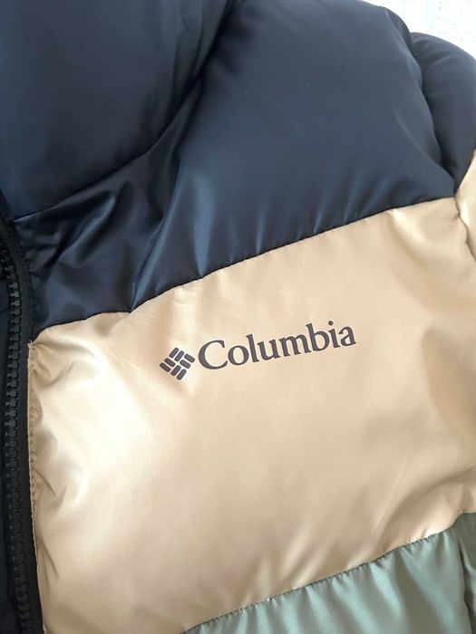 Geaca COLUMBIA rezistenta la apa cu model colorblock Puffect