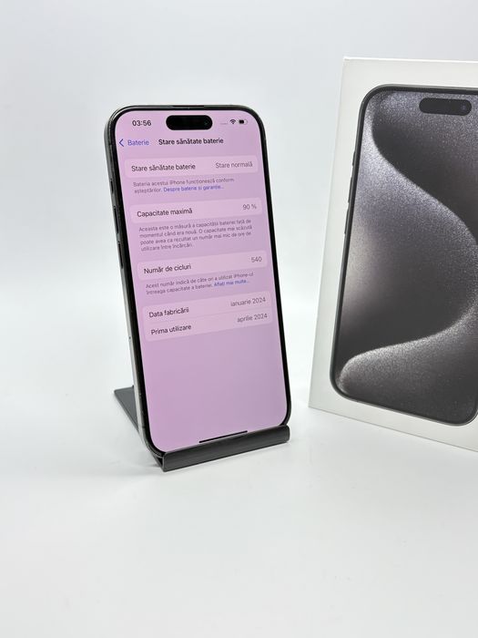 Iphone 15 PRO - 512Gb - Stare FT Buna + Garantie