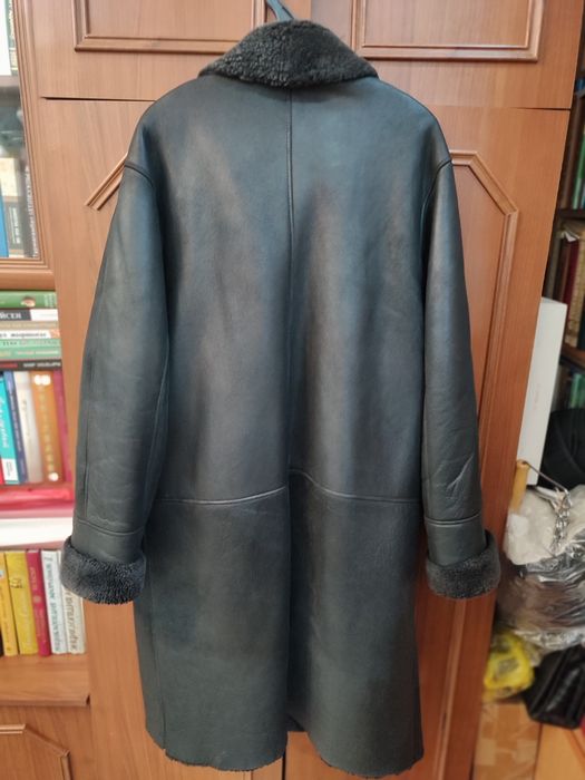 Дубленка кожанная