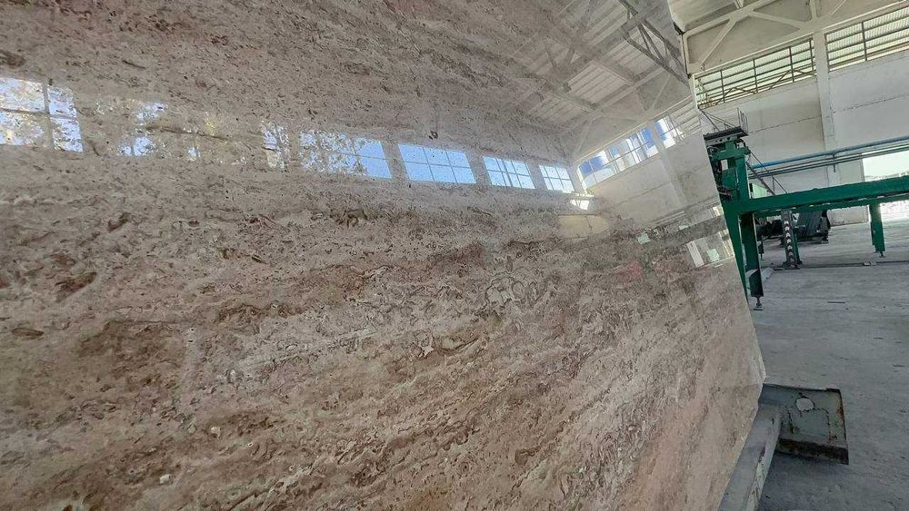 Травертин Капучино НОВИНКА! Плиты, Слябы (Слэб)