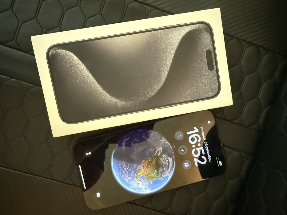 Iphone 15Pro max black titanium 256gb