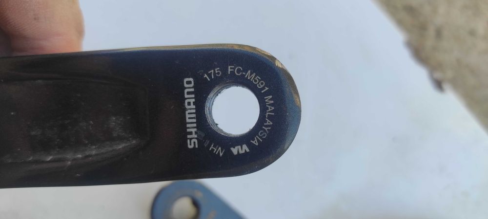 Курбели Shimano deore 3 плочи