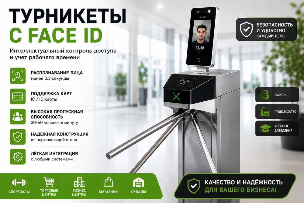 Turniket Face Id Programma pod klyuch