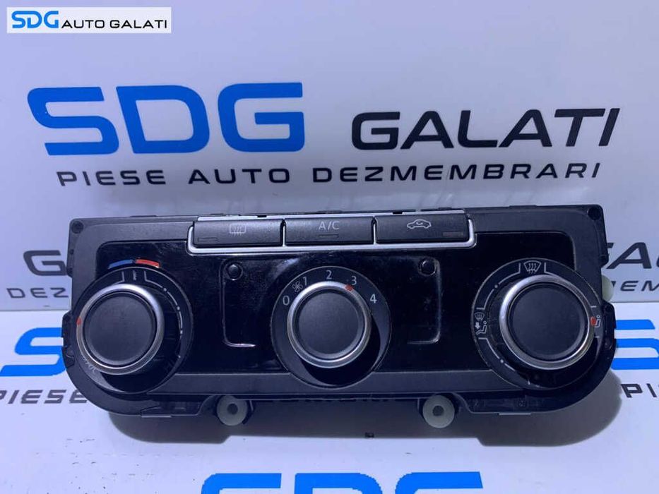 Panou Modul Comanda AC Clima Climatronic Volkswagen Passat CC 2012 - 2017 Cod 7N0907426BG
