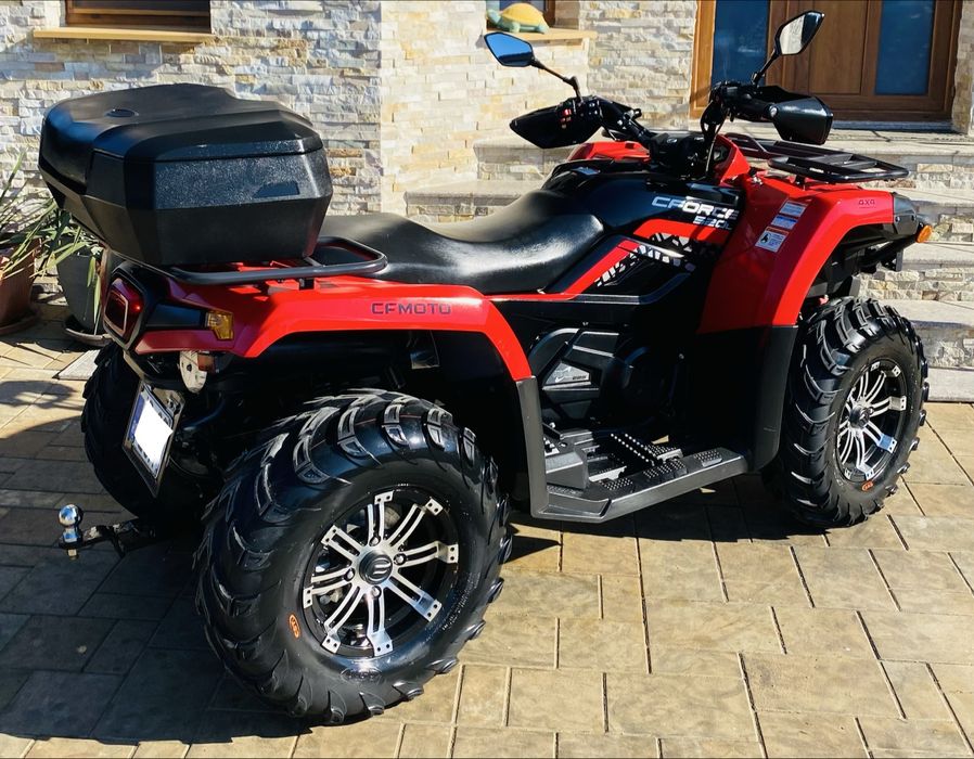 ATV CF MOTO 520L ‼️ 300km ‼️ servo CA NOU ( nu linhai can am suzuki tgb