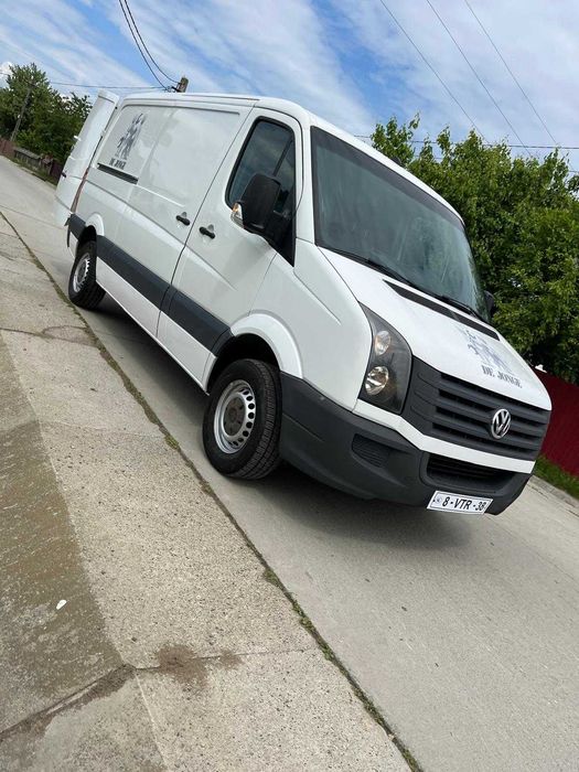 Vand Volkswagen crafter cu 3 locuri si duba an 2012 euro 5 nu sprinter  usii culisante pe ambele părți