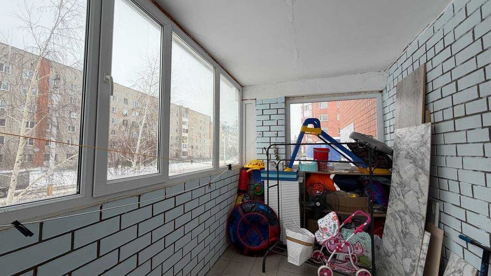 3 ком, мкрн Наурыз, 84,8м2, 2012г, 2\6