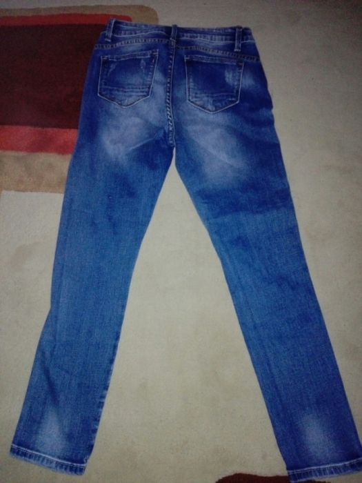 Blugi talie inalta XS, stare foarte buna