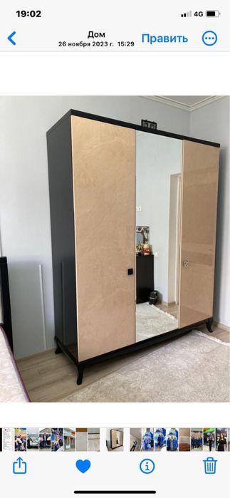 Диван и шкаф сатылады