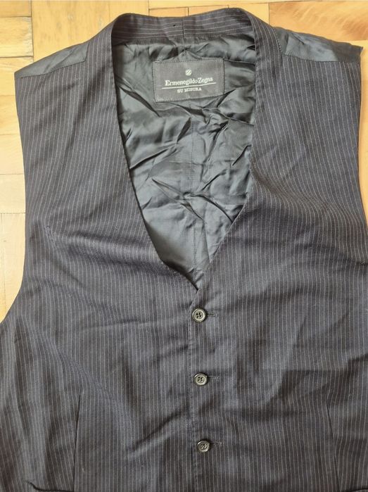 Vestă Ermenegildo Zegna, Colecția Su Misura, Italy Made, Bărbați - 52