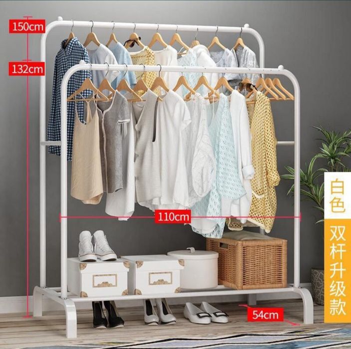 Вешалка напольная DOUBLE POLE 35 кг