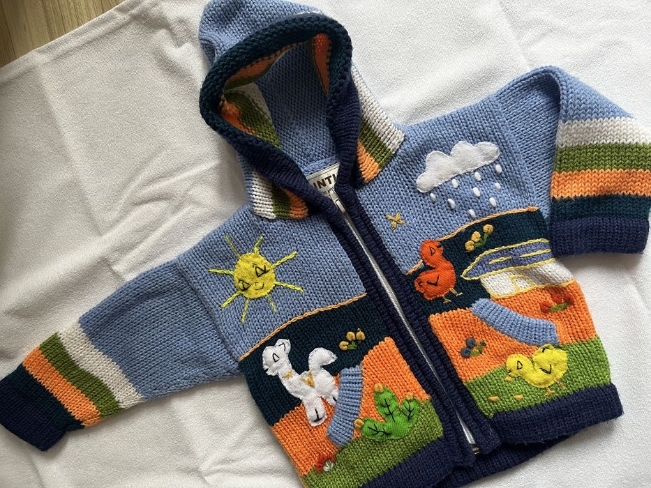 Hanorac tricotat Made in Peru