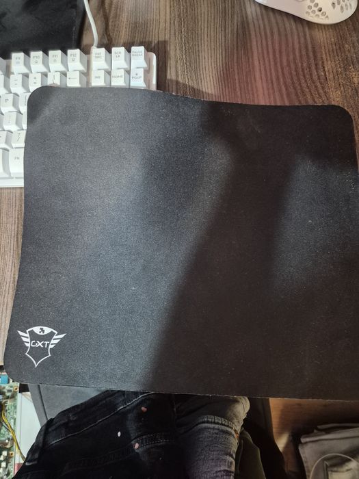 kit gaming mouse + tastatura + mousepad trust gtx