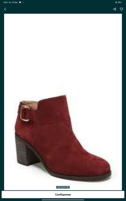 Franco sarto из США натуральной замши 34 - 35