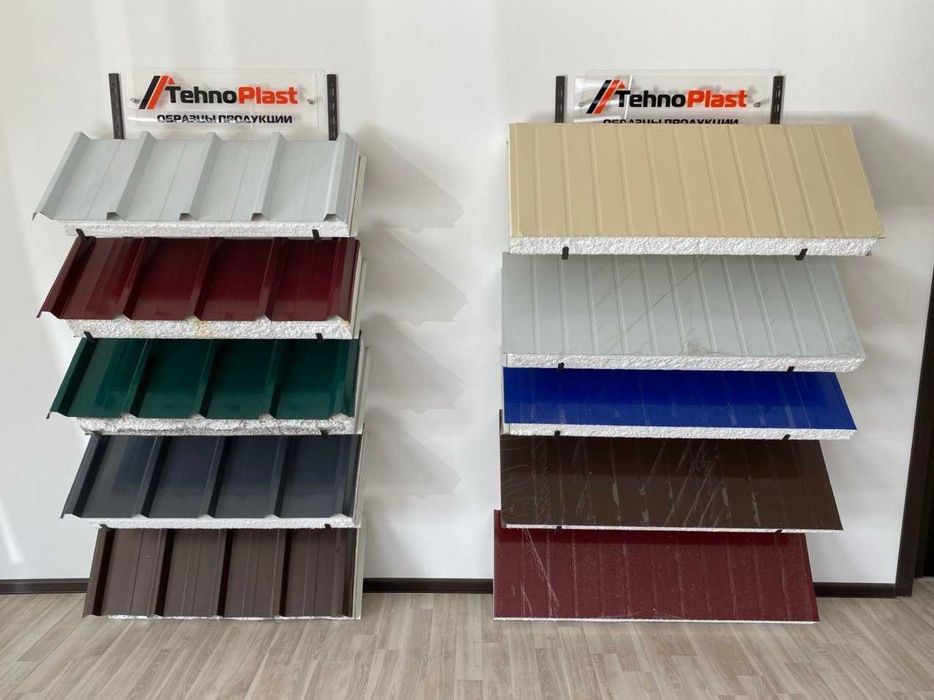 Сэндвич - Сендвич панели |•От Завода•| ППУ мин-вата ППc  51000 сум