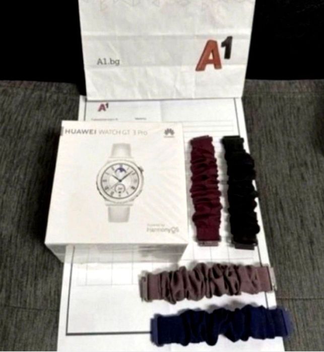 41mm Huawei watch GT 3 Pro | GT3 Гаранция A1 2025 Ceramic White | Бял