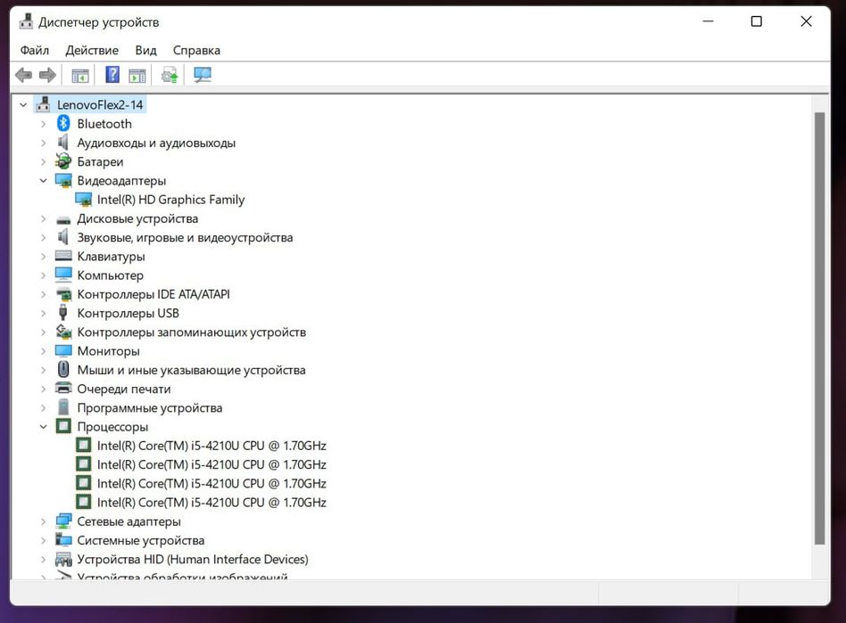 Ноутбук Lenovo Flex 2-14