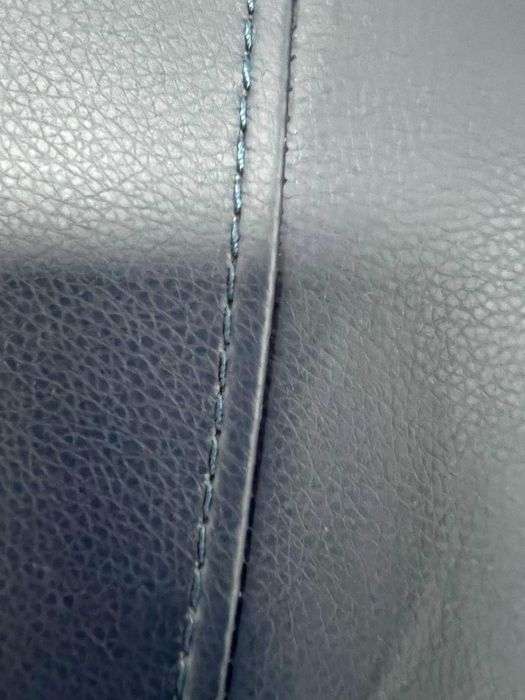 ПРОМОЦИЯ! Син фотьойл от еко кожа с електрически релаксиращ механизъм