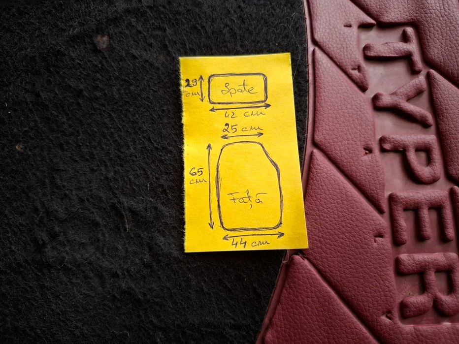 Covorase auto Textil