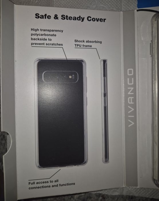 Husa originala telefon Samsung S10 Plus noua sigilate in cutie