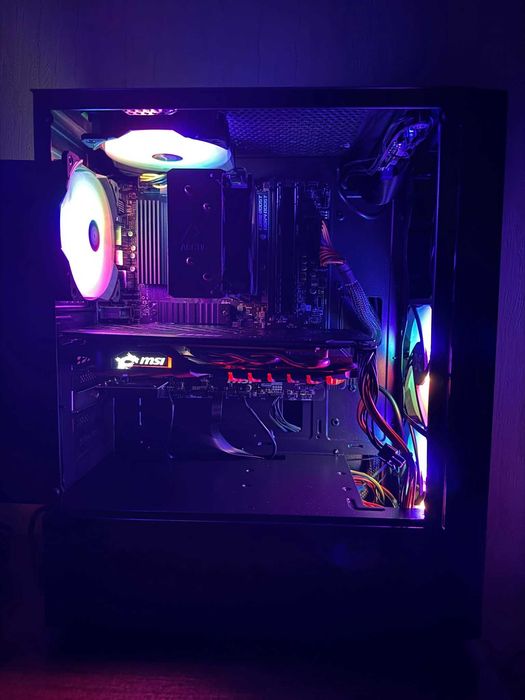 Компютър Ryzen 7 3700X / GTX 1060 6GB / 16GB RAM / 256 SSD / 1TB HDD