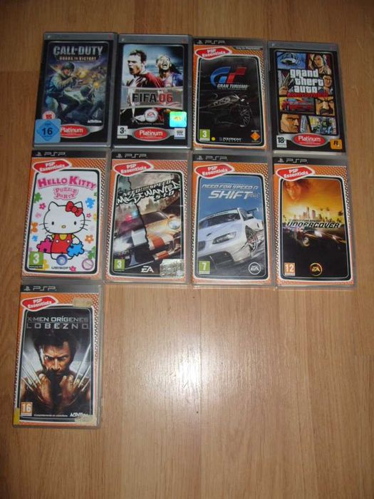 Игри за PlayStation Portable, PSP Част 3 - 15 € за брой