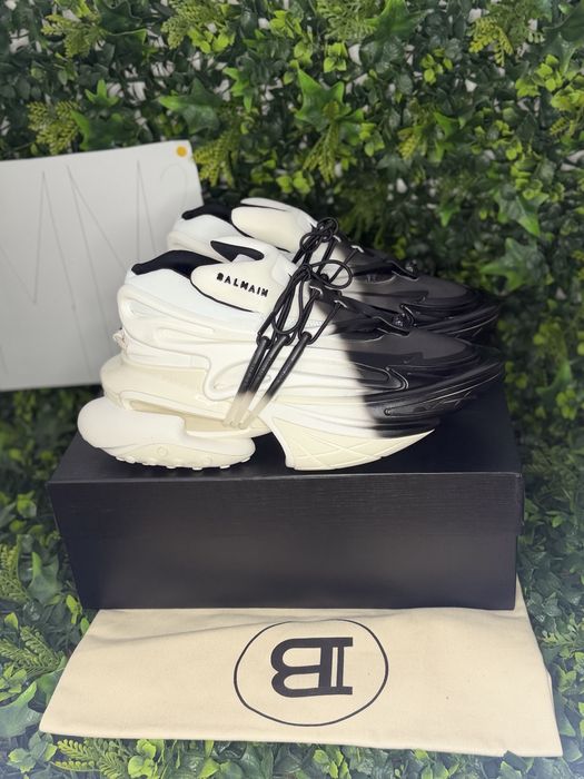 Adidași/Sneakers Balmain Unicorn white and black |Mm2| full box |