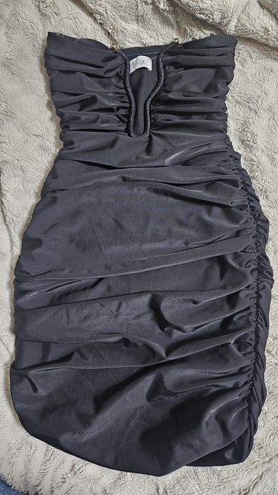 Рокля Oh Polly къса черна