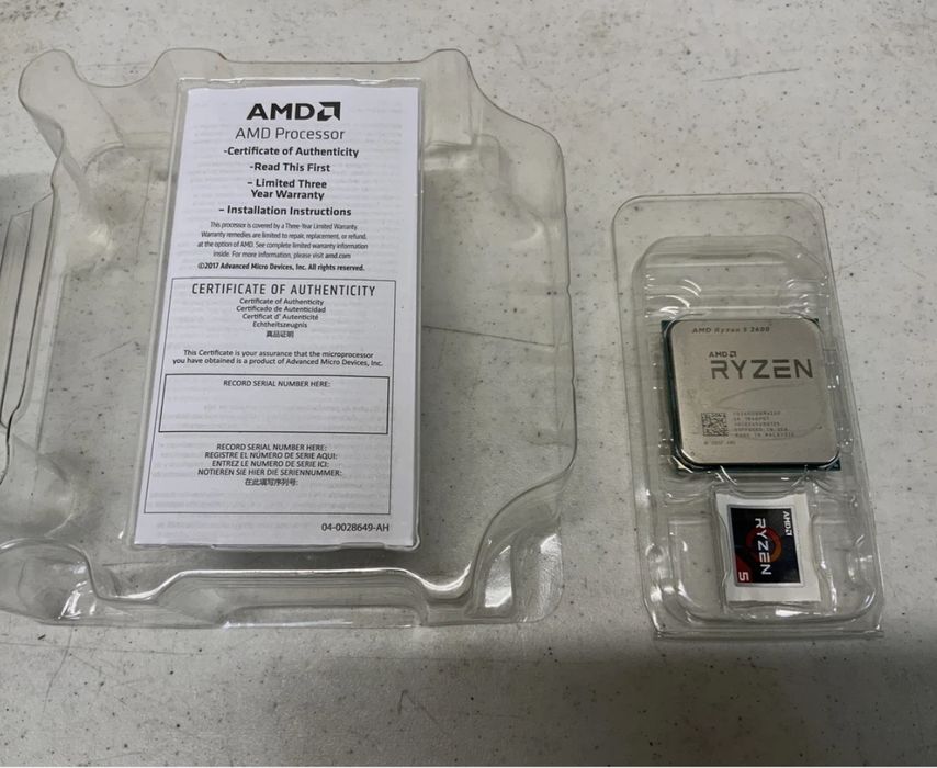 Procesor Amd Ryzen 5 2600 box Cooler nou