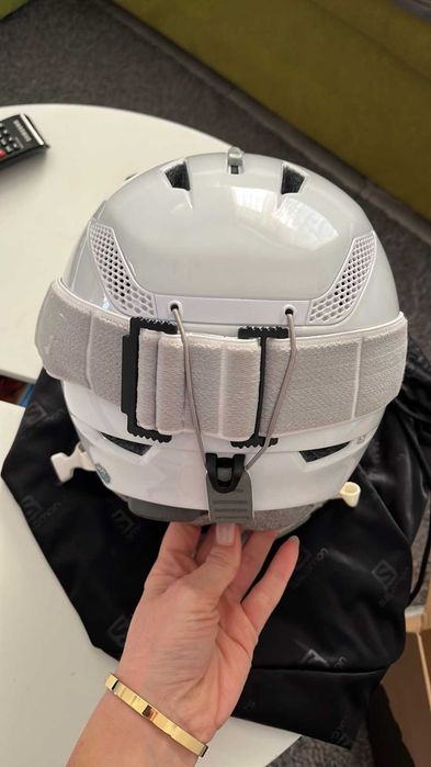 Дамска ски каска Salomon + ски очила Salomon