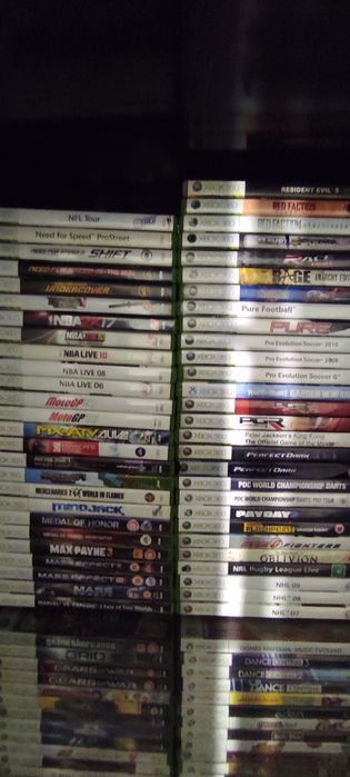 Lot jocuri Xbox360 unele compatibile Xbox One, poze in ordine alfabeti