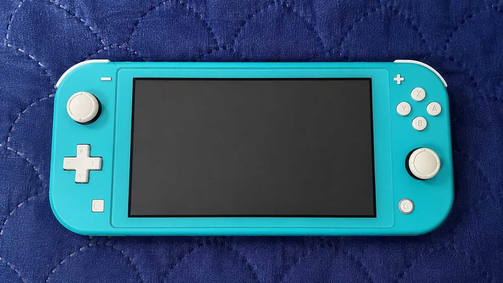 !URGENT! Nintendo Switch Lite Turcoaz + Grip + Husa