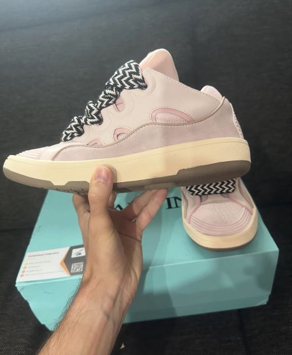 adidasi lanvin curb pink calitate superioara