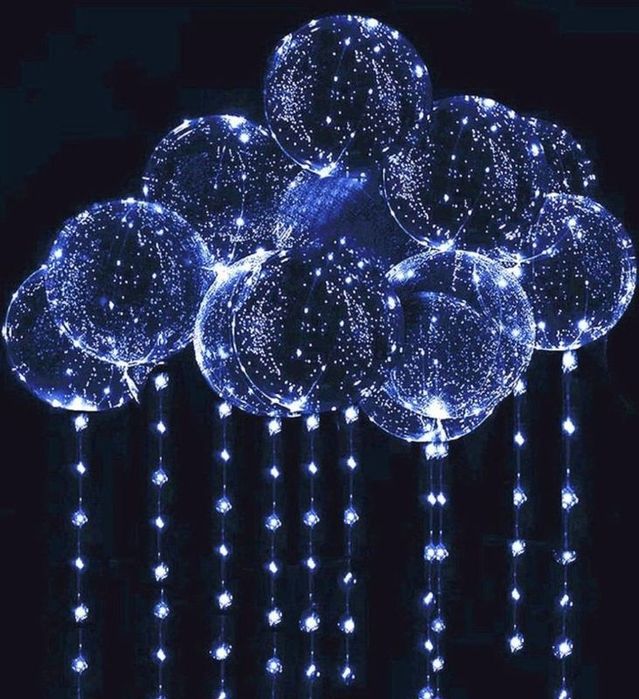 Оформление шарами. Латексные. Фалгированные. Сфера баблсы. Цифры.