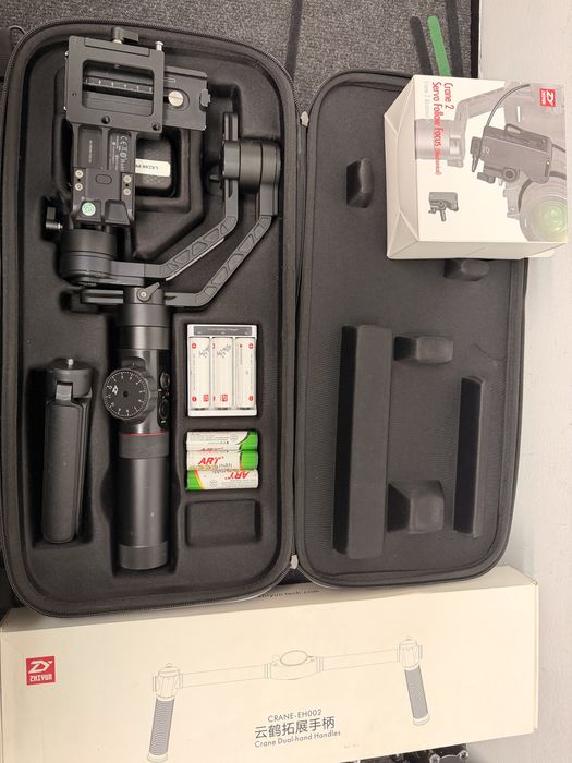 Gimbal – Zhiyun Crane 2 + Dual Handle + Follow Focus