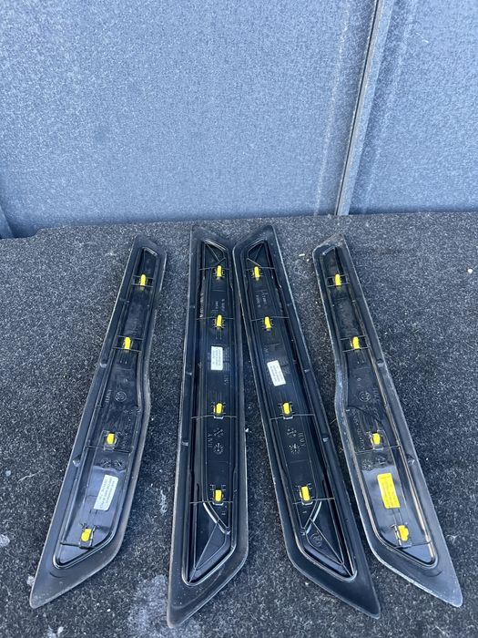 Praguri interioare bmw seria 3 F30 F31 M pachet