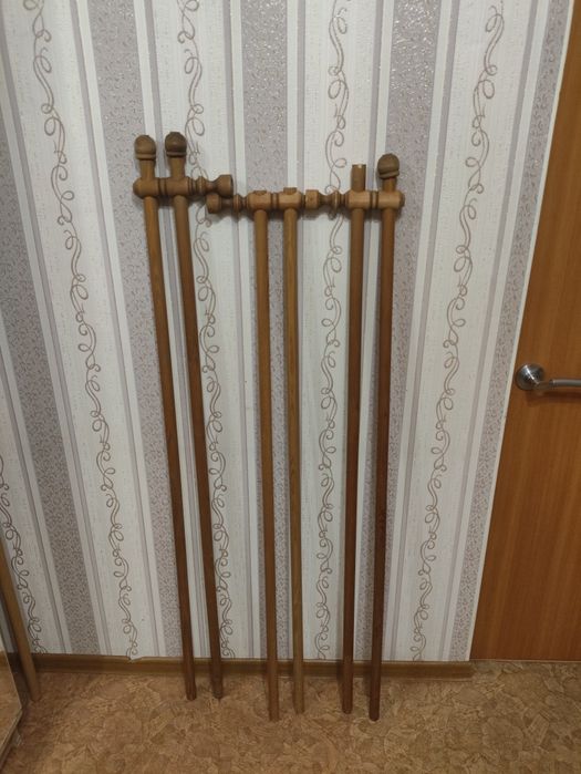 Гардина 4м. деревянная с кольцами