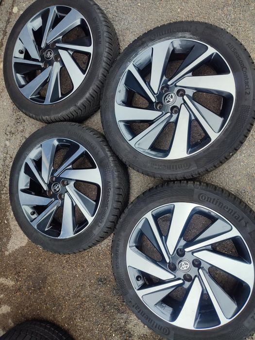 18" оригинални алуминиеви джанти за Toyota Aygo X.