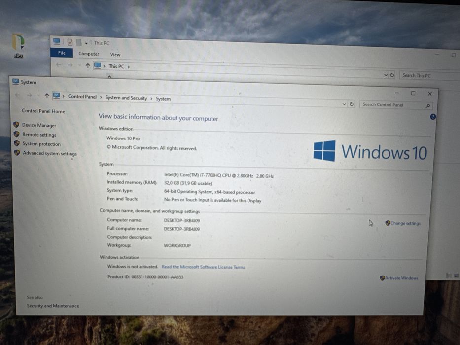 Vand Laptop Lenovo Legion Y520