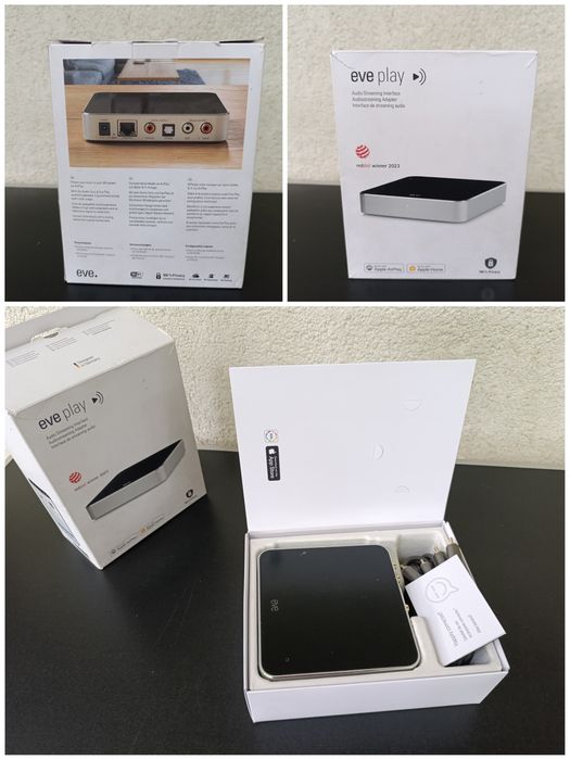 consola muzica interfata eve play streaming audio apple airplay hifi