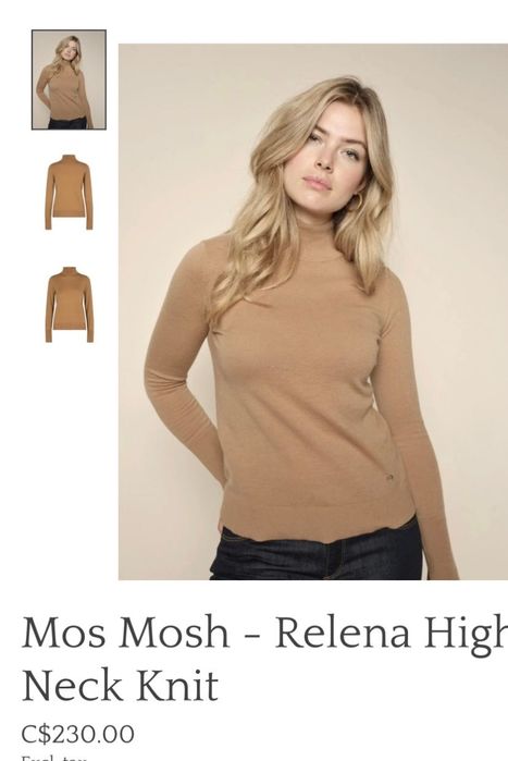 Дамско поло Mos Mosh, размер  S и поло UNIQLO слонова кост, размер М